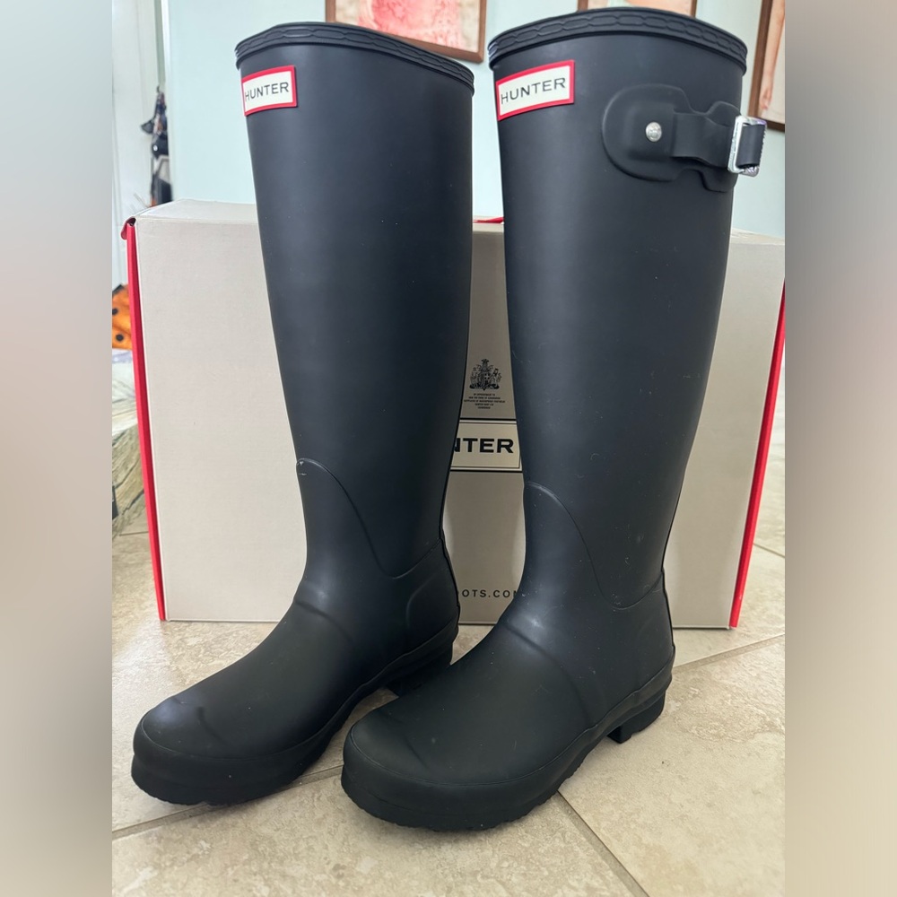 Hunter Boots Original Tall Black